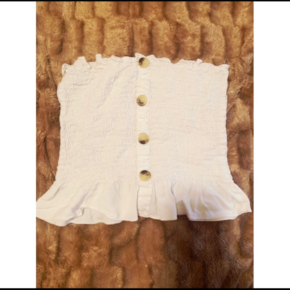 White tube top